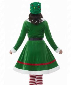 Alternative view of Christmas on Duty 2025 Janel Parrish Green Elf Costume