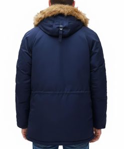 Alternative view of Mens Scott Pilgrim Blue Parka Jacket