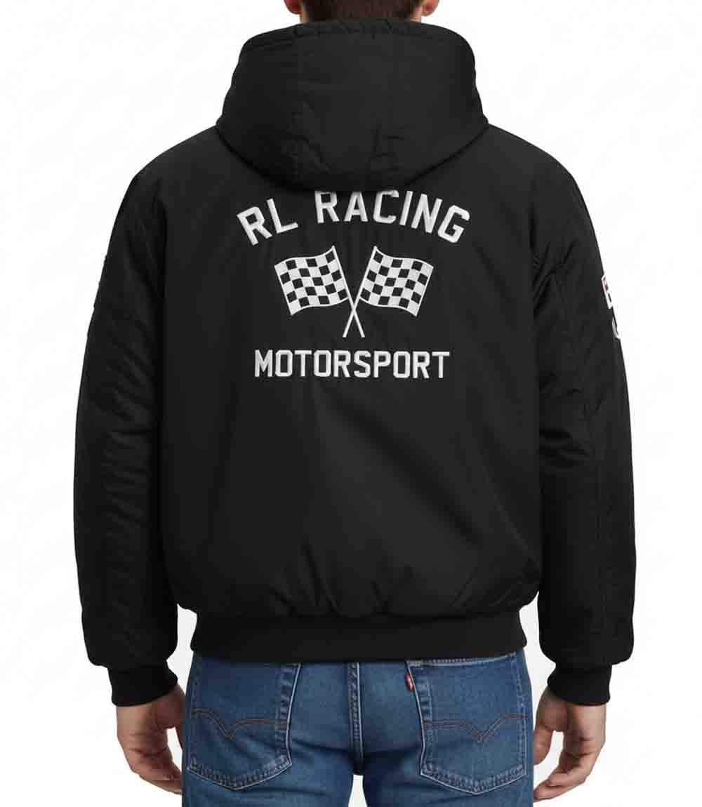 Ralph Black Lauren Racing Jacket - Image 2