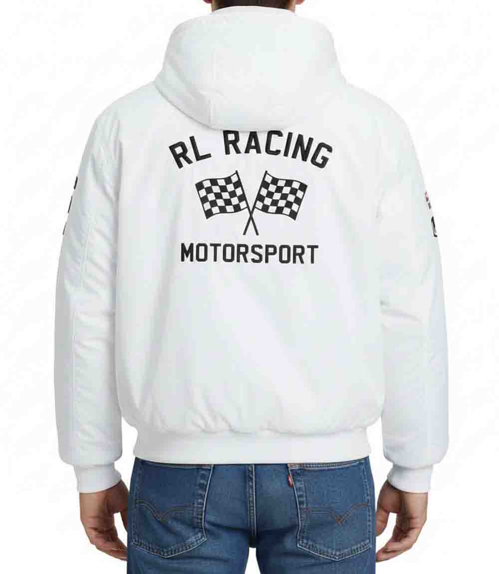 Ralph White Lauren Racing Jacket - Image 2