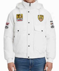Ralph White Lauren Racing Jacket