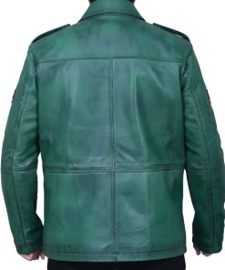 Alternative view of James SH2 Military US Flag Jacket