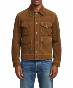 Men's Roughout Suede Jacket