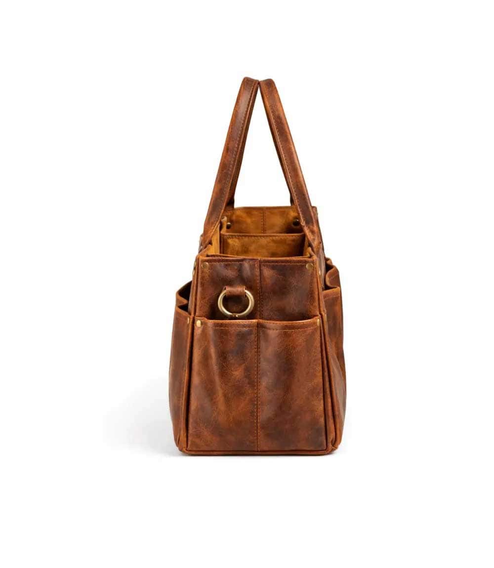 Handmade Leather Tool Tote - Image 5