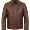 Jason Duval Brown Moto Jacket